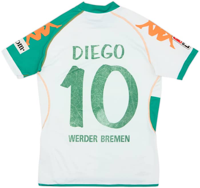 2006-07 Werder Bremen Home Shirt Diego #10 - 5/10 - (M)