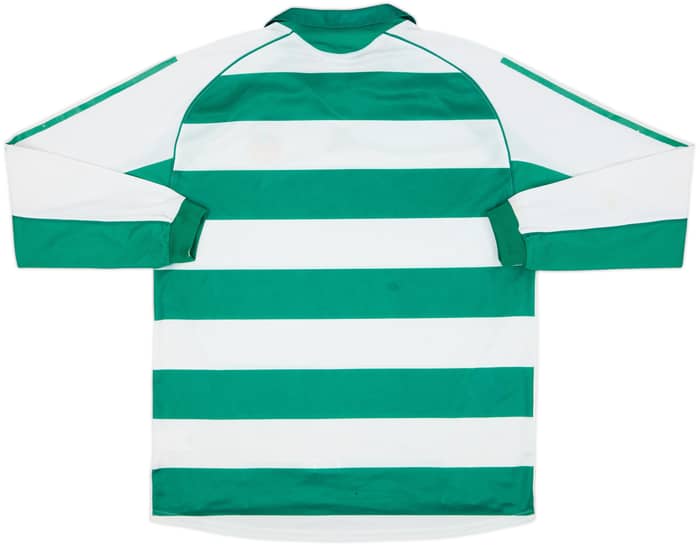 2005-06 Rapid Vienna Home L/S Shirt - 4/10 - (XL)