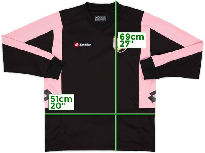 2008-09 Palermo Lotto Training L/S Shirt - 8/10 - (M)