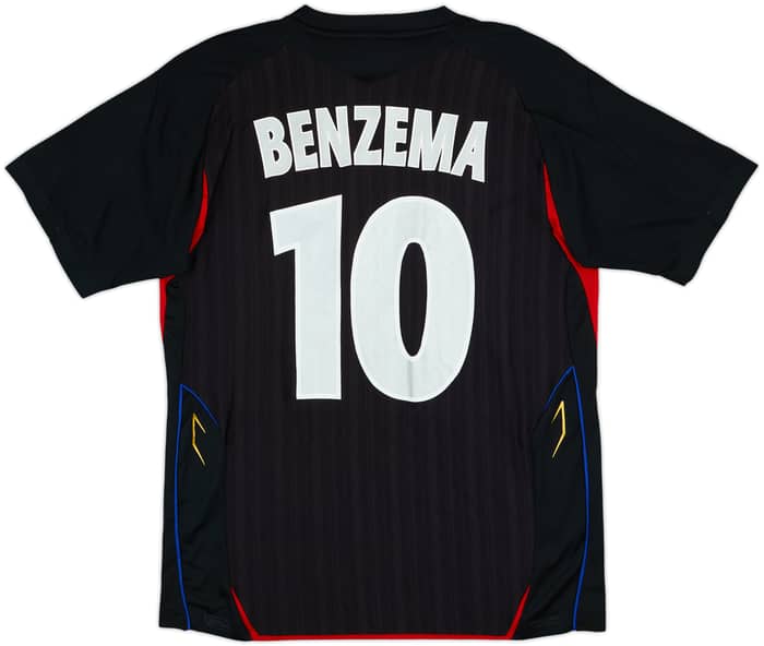 2007-08 Lyon Third Shirt Benzema #10 - 6/10 - (L)
