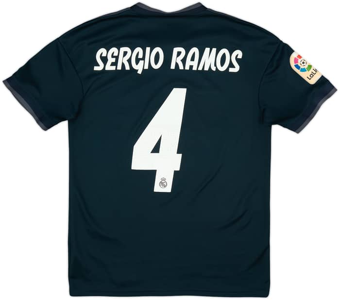 2018-19 Real Madrid Away Shirt Sergio Ramos #4 - 5/10 - (S)