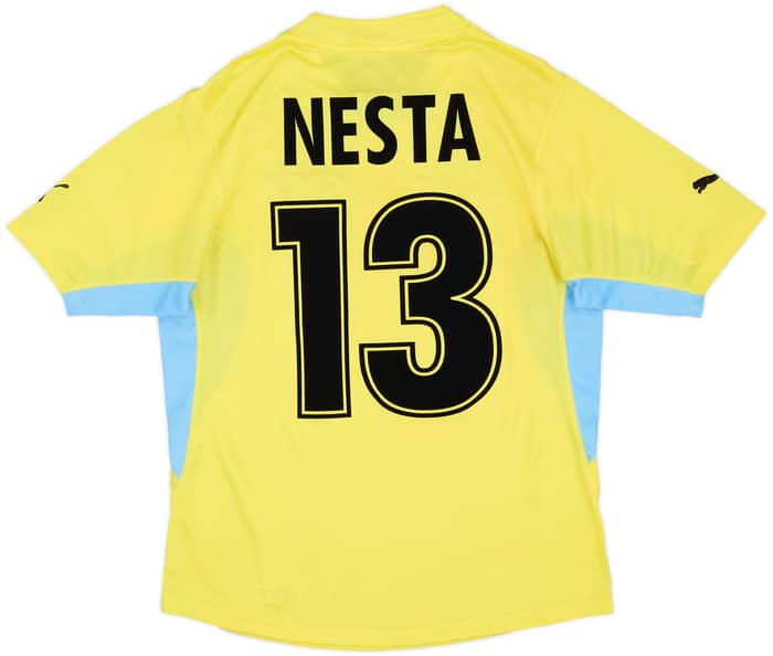 2001-02 Lazio Away Shirt Nesta #13 - 7/10 - (M)