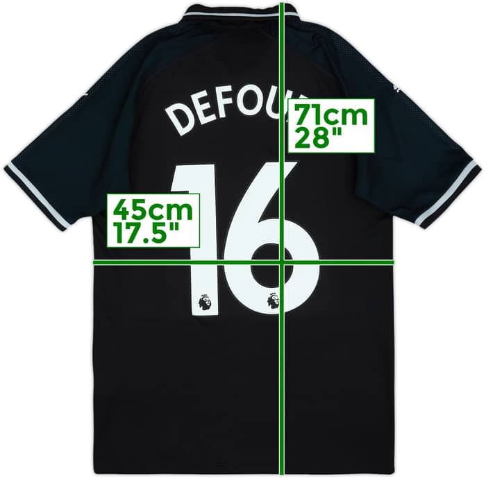2018-19 Burnley Away Shirt Defour #16 - 9/10 - (S)