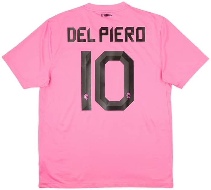 2011-13 Juventus Away Shirt Del Piero #10 - 7/10 - (L)