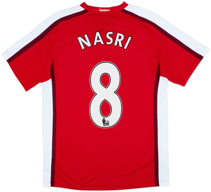 2008-10 Arsenal Home Shirt Nasri #8 - 8/10 - (S)