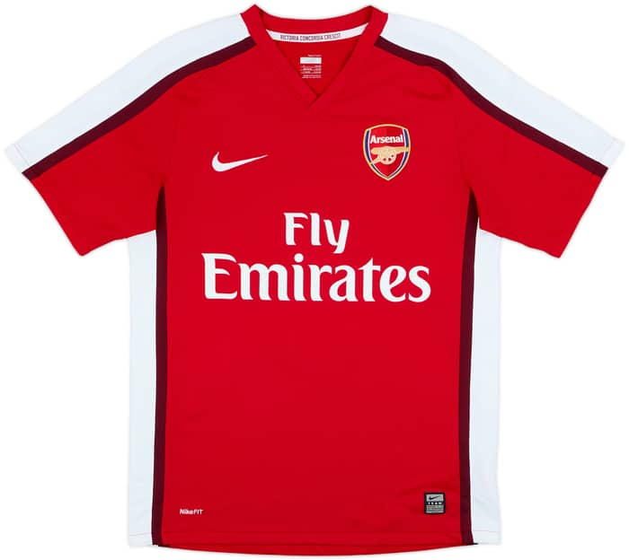 2008-10 Arsenal Home Shirt Nasri #8 - 8/10 - (S)