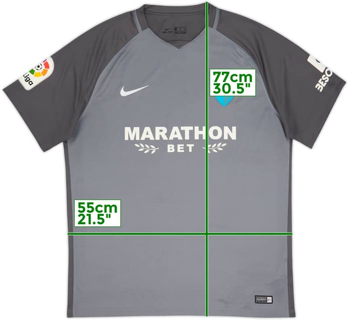 2017-18 Malaga Away Shirt - 10/10 - (XL)