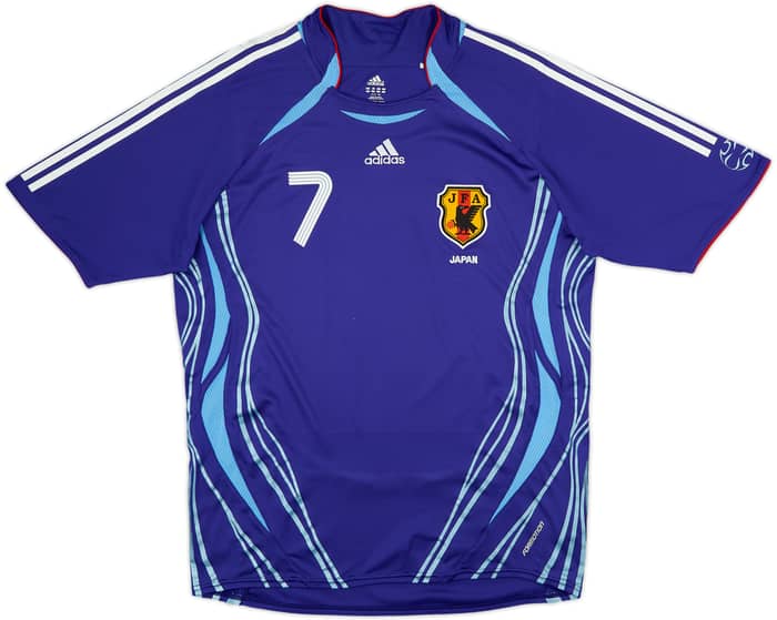 2006-08 Japan Player Issue Home Shirt Nakata #7 - 8/10 - (XL)