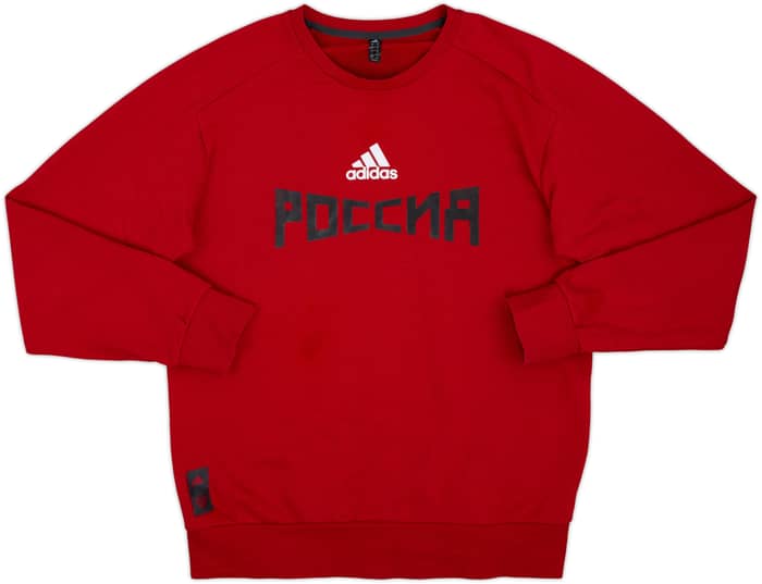 2018-20 Russia adidas Sweat Top - 8/10 - (L)