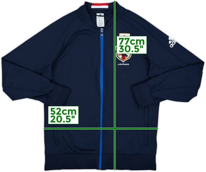 Chaqueta de chándal adidas de Japan 2015-16 - 8/10 - (L)