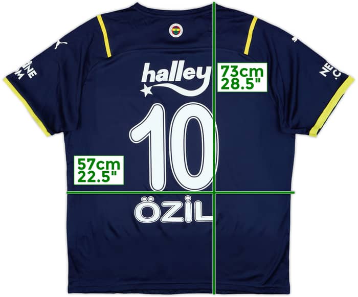 2021-22 Fenerbahce Third Shirt Ozil #10 - 6/10 - (XL)