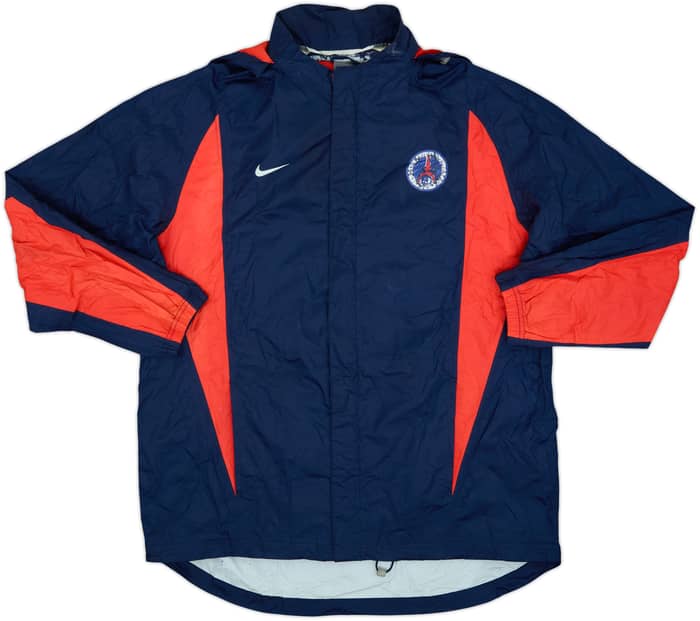 2003-04 Paris Saint-Germain Nike Hooded Jacket - 4/10 - (XL)