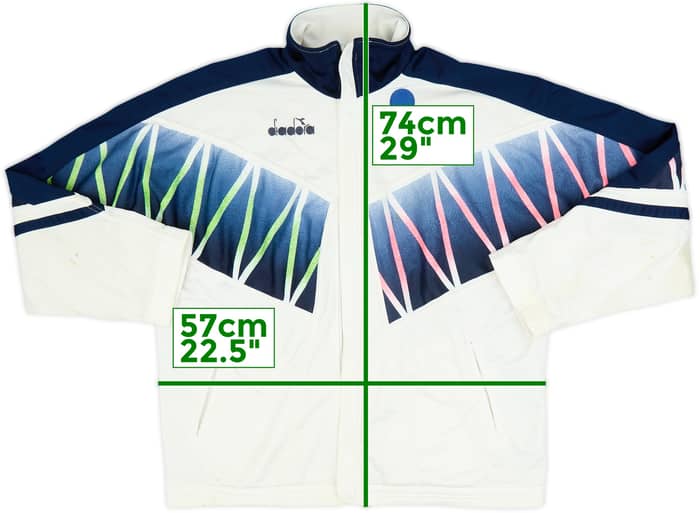 1994 Italy Diadora Track Jacket - 3/10 - (M)