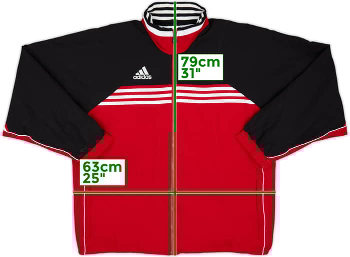 1998-00 Kaiserslautern Player Issue adidas Track Jacket - 7/10 - (M/L)