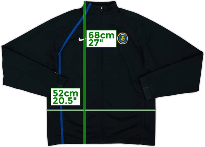 2004-05 Inter Milan Nike Track Jacket - 8/10 - (XL.Boys)