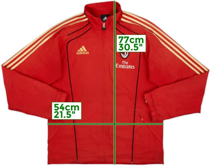 2010-11 AC Milan adidas Chaqueta de chándal - 4/10 - (S)