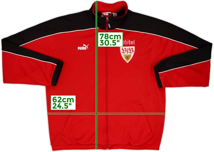2002-03 Stuttgart Puma Track Jacket - 7/10 - (XL)