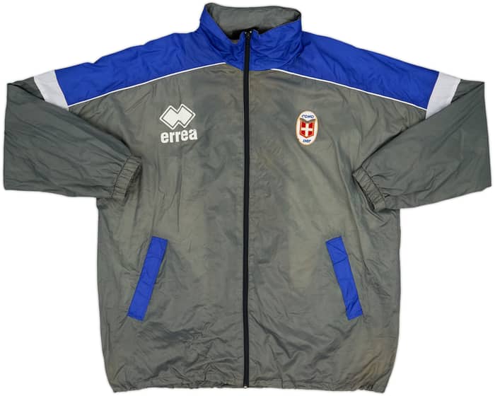 2002-03 Como Errea Hooded Rain Jacket - 5/10 - (XL)