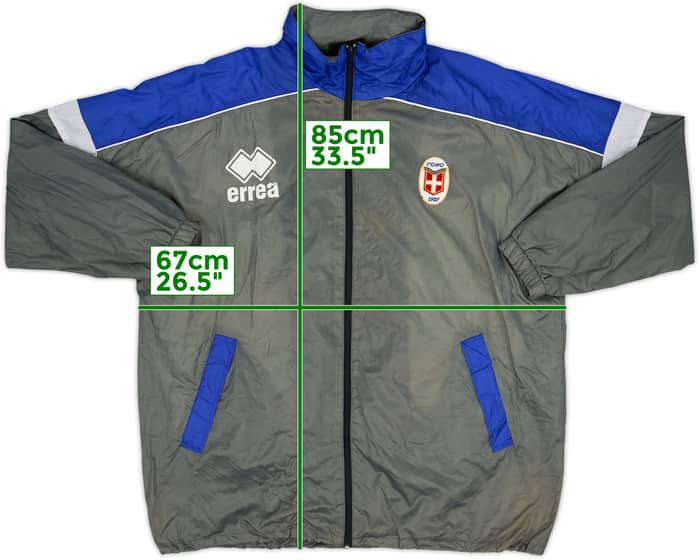 2002-03 Como Errea Hooded Rain Jacket - 5/10 - (XL)