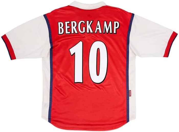 1998-99 Arsenal Home Shirt Bergkamp #10 - 6/10 - (M)