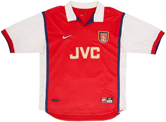 1998-99 Arsenal Home Shirt Bergkamp #10 - 6/10 - (M)