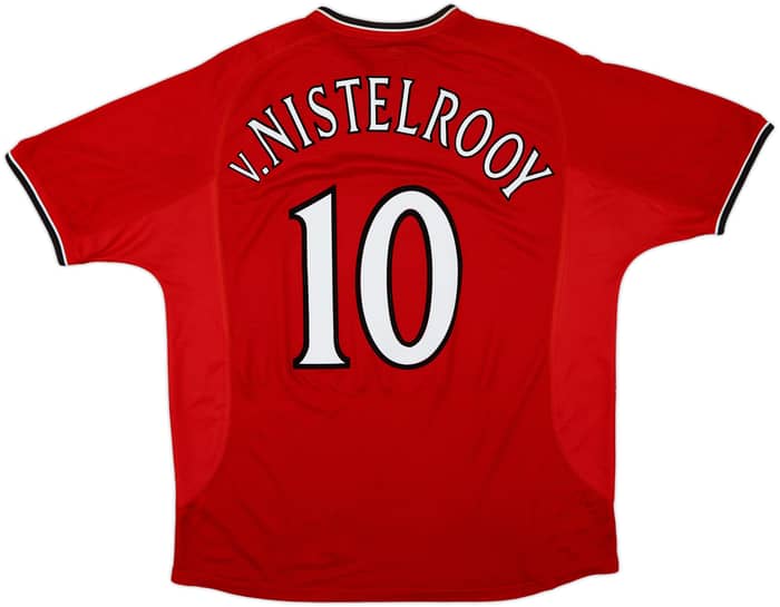 2000-02 Manchester United Home Shirt V.Nistelrooy #10 - 4/10 - (XL)