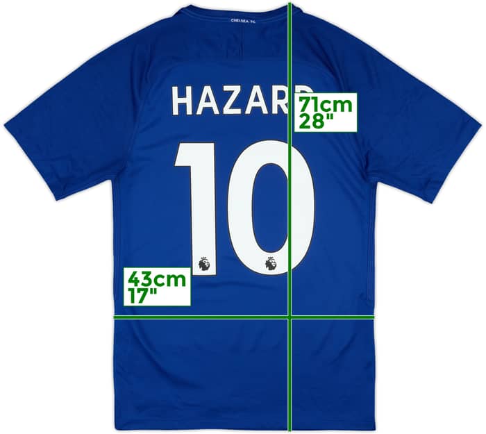 2017-18 Chelsea Home Shirt Hazard #10 - 7/10 - (S)