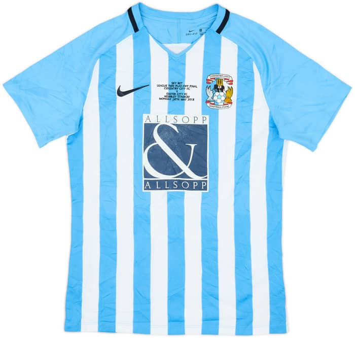 2017-18 Coventry Play Off Final Home Shirt - 7/10 - (M)