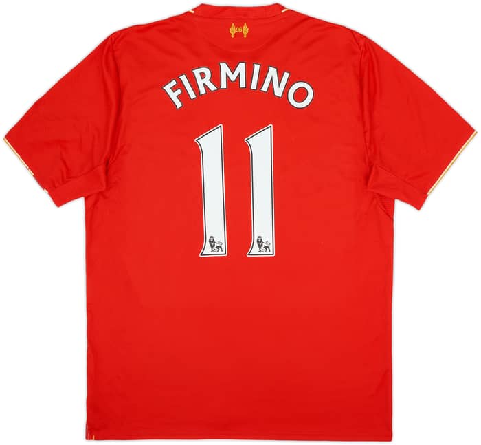 2015-16 Liverpool Home Shirt Firmino #11 - 5/10 - (L)