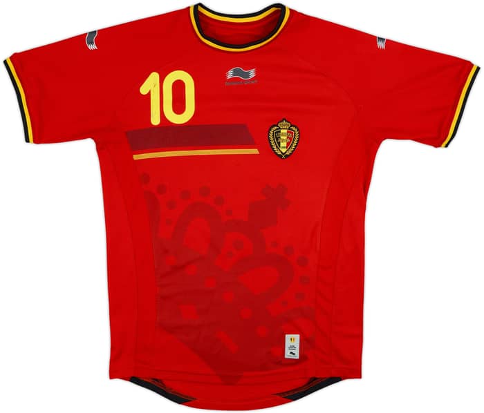 2014-15 Belgium Home Shirt E.Hazard #10 - 6/10 - (L)