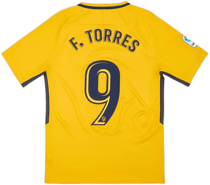 2017-18 Atletico Madrid Away Shirt F.Torres #9 - 10/10 - (S)