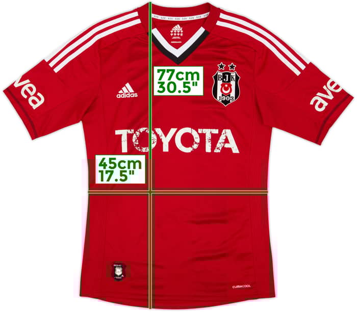 Camiseta de la tercera equipación del Besiktas 2012-13 - 5/10 - (M)