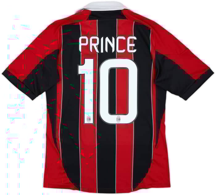 2012-13 AC Milan Home Shirt Prince #10 - 6/10 - (S)