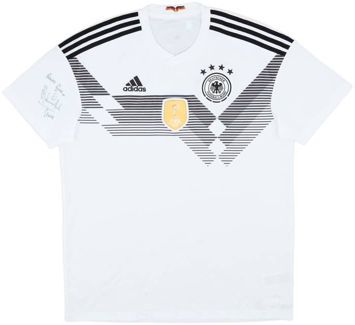 2018-19 Germany Signed Home Shirt - 8/10 - (L)