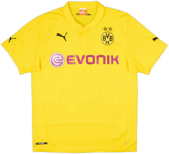 2014-15 Dortmund CL Home Shirt Gundogan #8 - 9/10 - (L)
