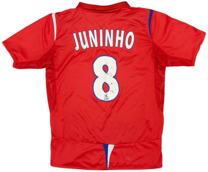 2005-06 Lyon Away Shirt Juninho #8 - 5/10 - (S)