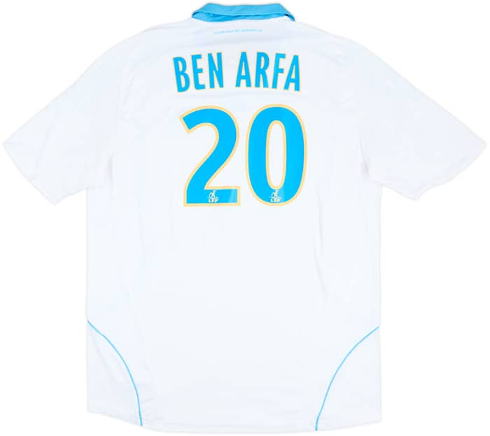 2008-09 Olympique Marseille Home Shirt Ben Arfa #20 - 8/10 - (XL)