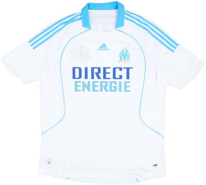 2008-09 Olympique Marseille Home Shirt Ben Arfa #20 - 8/10 - (XL)