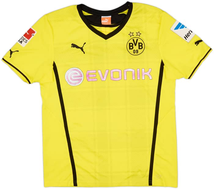 2013-14 Borussia Dortmund Home Shirt Hoffman #7 - 3/10 - (M)