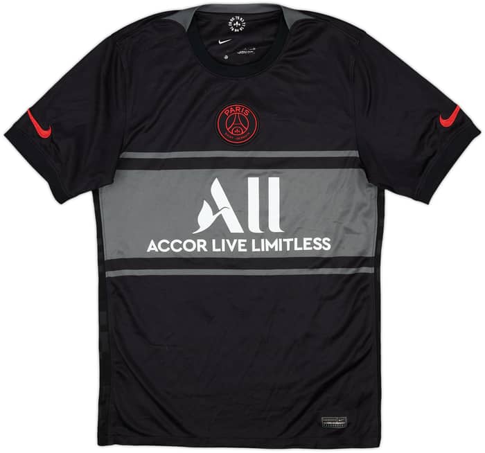 2021-22 Paris Saint-Germain Third Shirt Mbappe #7 - 5/10 - (S)