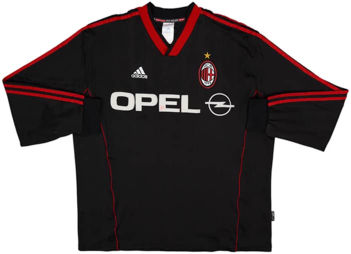 1999-00 AC Milan adidas Training L/S Shirt - 7/10 - (XL)