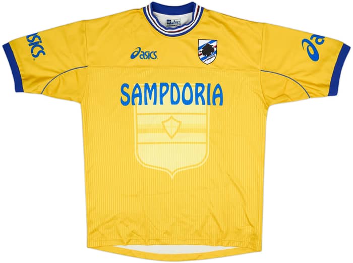 2001-02 Sampdoria Asics Camiseta de Entrenamiento - 6/10 - (XL)