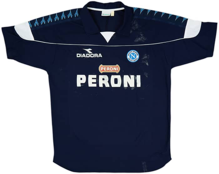 2000-01 Napoli Diadora Training Shirt - 3/10 - (L)