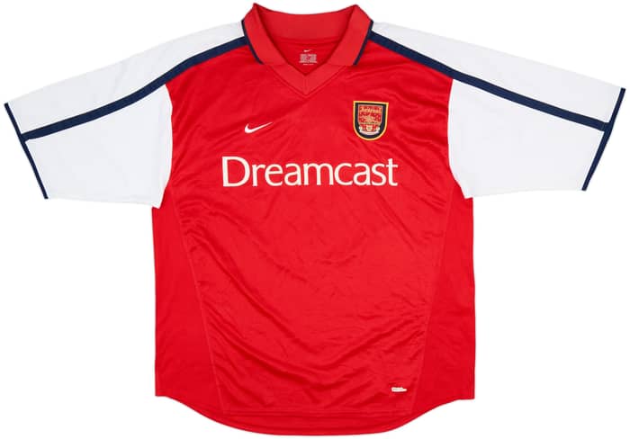 2000-02 Arsenal Home Shirt Bergkamp #10 - 9/10 - (XL)