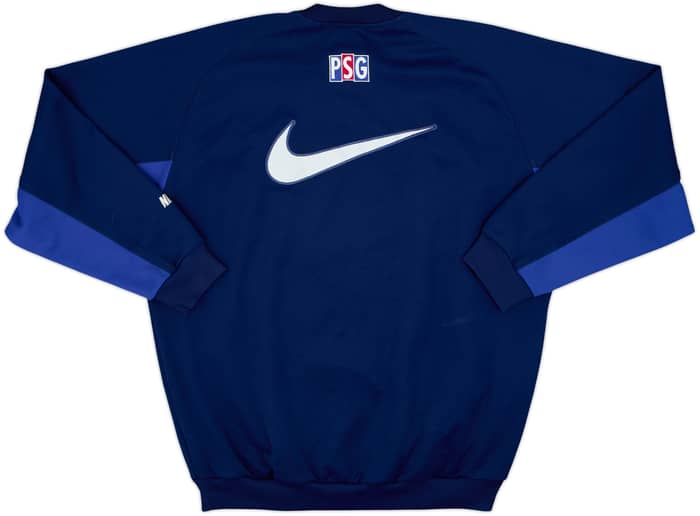 1997-98 Paris Saint-Germain Nike Sweat Top - 8/10 - (M)