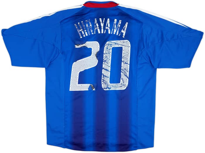 2004-06 Japan Home Shirt Hirayama #20 - 4/10 - (L)