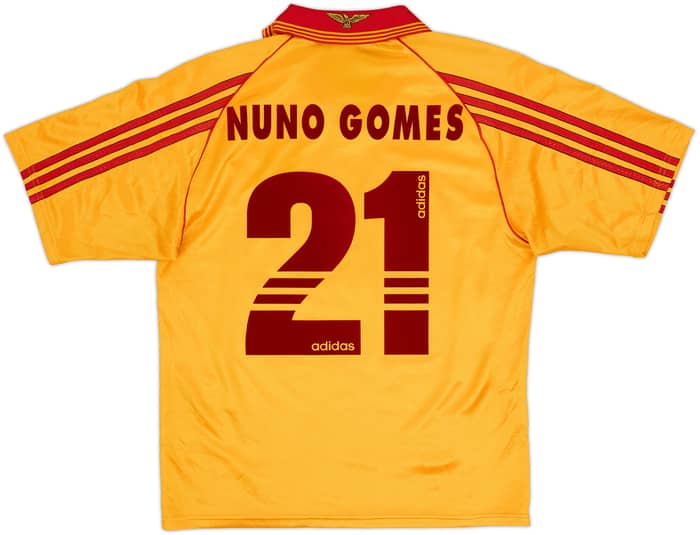 1998-99 Benfica Away Shirt Nuno Gomes #21 - 8/10 - (S)