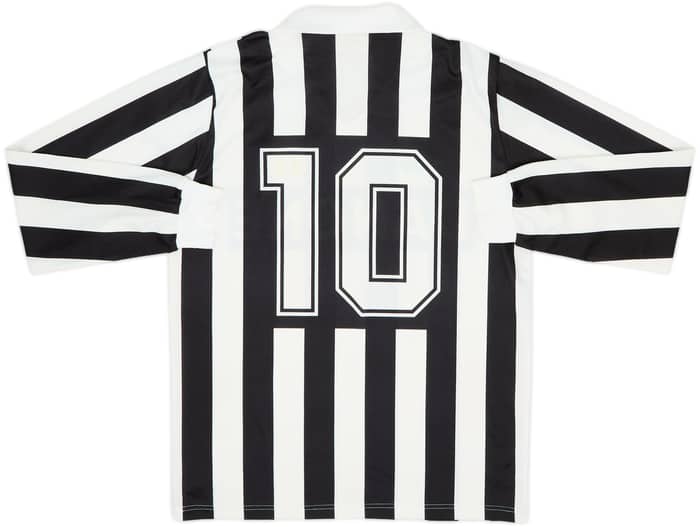 1992-94 Juventus Basic Home L/S Shirt #10 - 7/10 - (L)