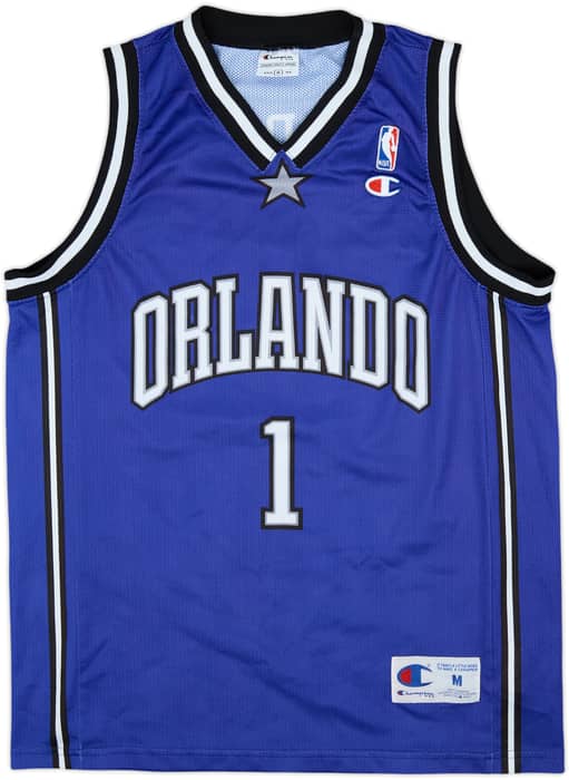 2003-04 Orlando Magic McGrady #1 Champion Away Jersey - 9/10 - (M)