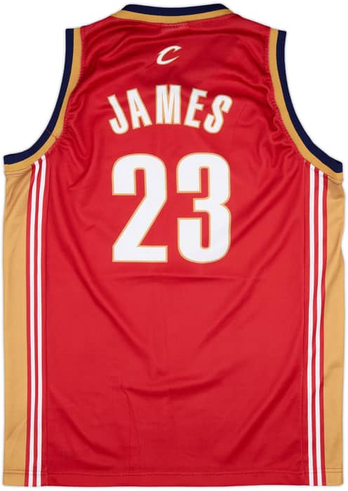 2003-10 Cleveland Cavaliers James #23 Champion Away Jersey - 9/10 - (L)